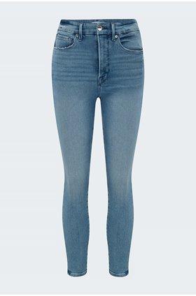 good waist crop in indigo 139