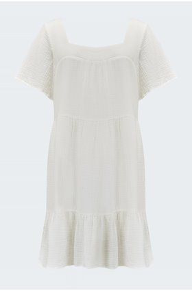 valentina dress in white