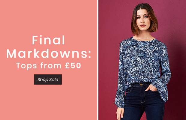 Final Markdowns: Tops from £50