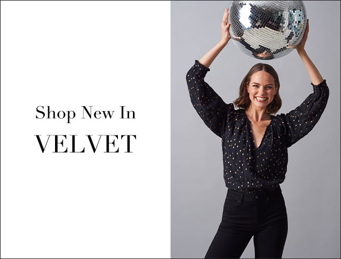 Shop New In VELVET