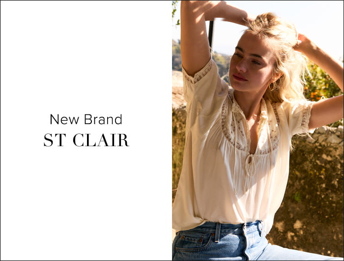 New Brand ST CLAIR