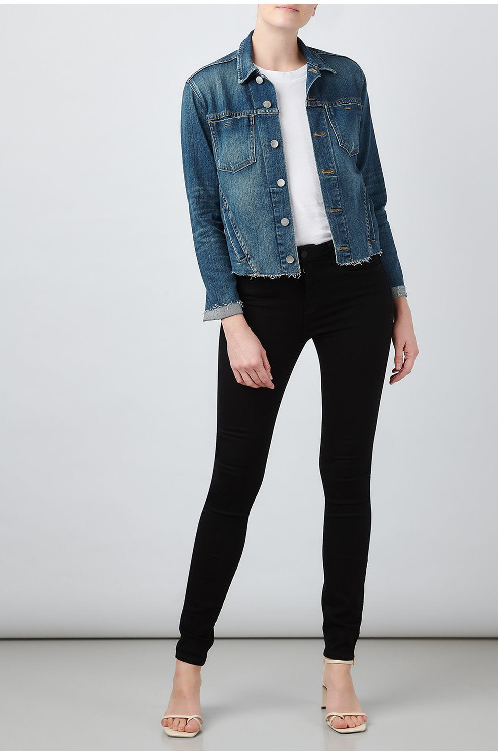 Marguerite Skinny Jean in Noir