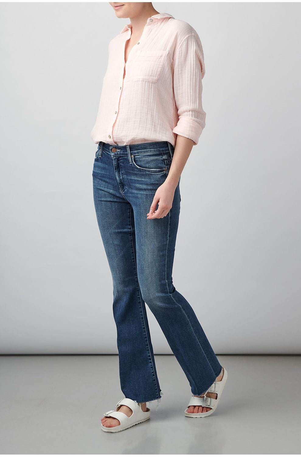 Ellis Shirt in Petal