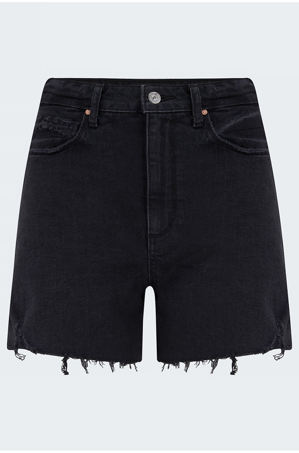 Dani Denim Shorts in Raven