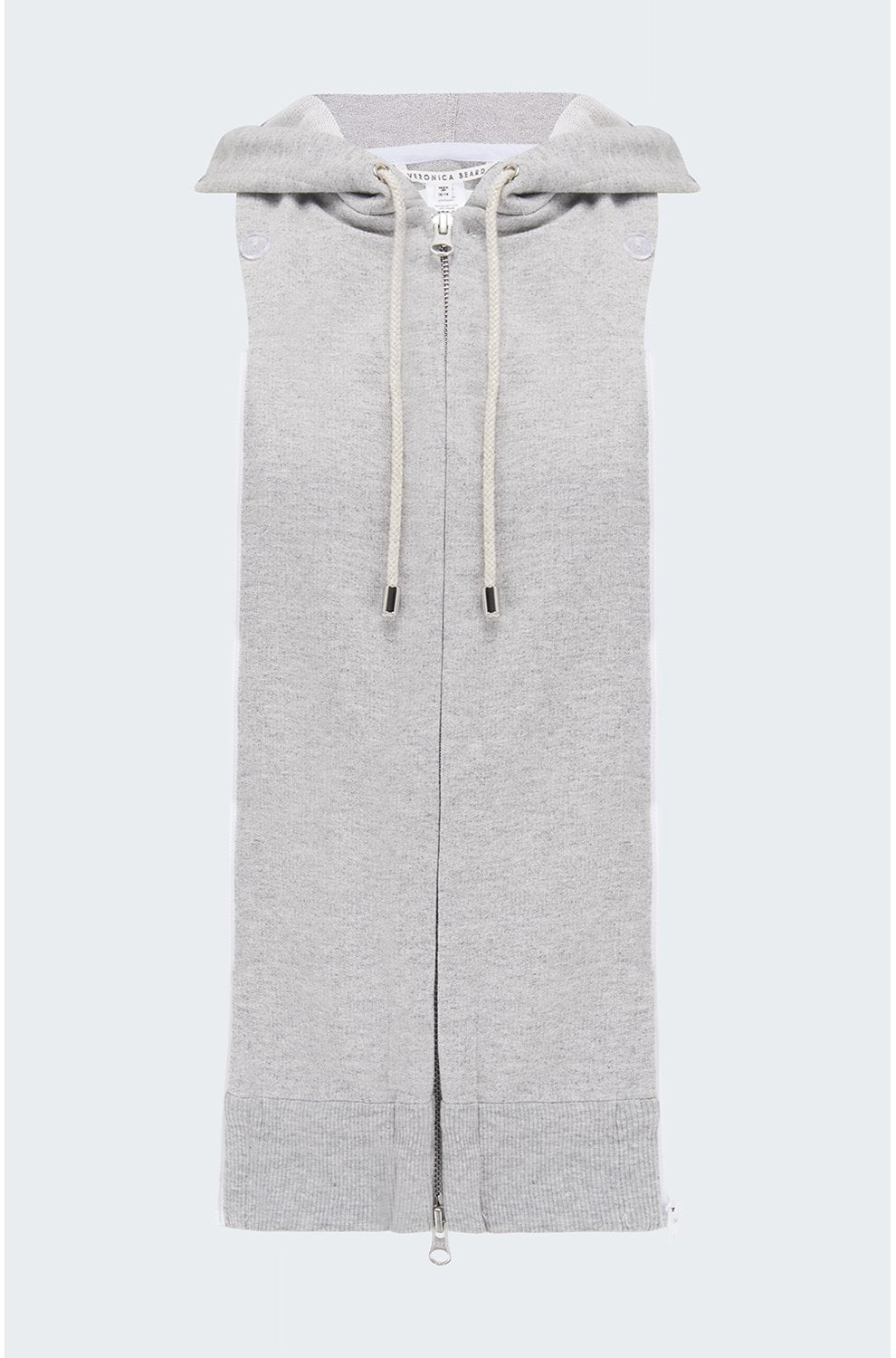 Hoodie Dickey Jacket Insert in Heather Grey