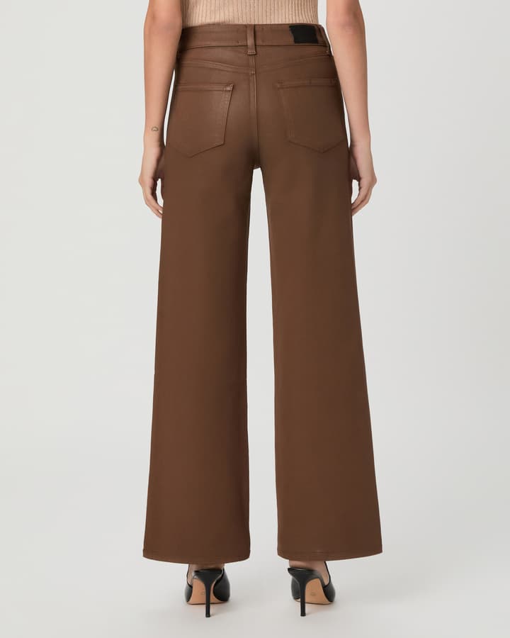 Anessa Wide Leg Jean in Cognac