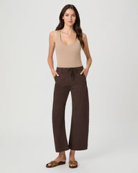 Arellia Ankle Trouser in Rich Chocolate