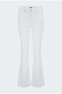 High Rise Laurel Canyon Bootcut Jean in Crisp White
