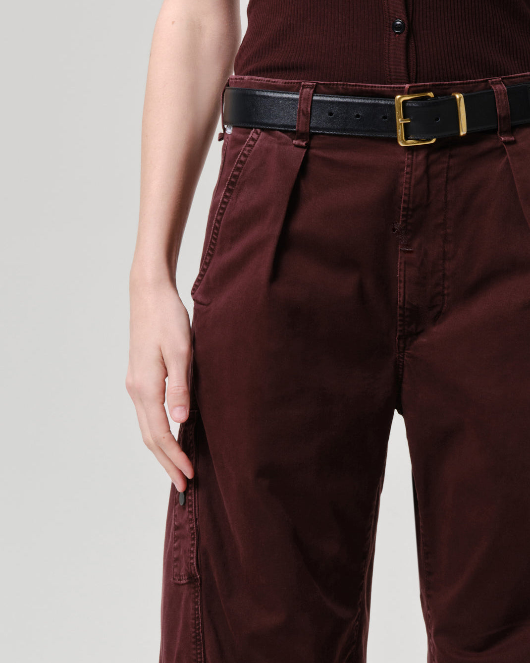 Flight Pant in Mahogany