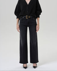 Annina High Rise Wide Leg in Nebulae
