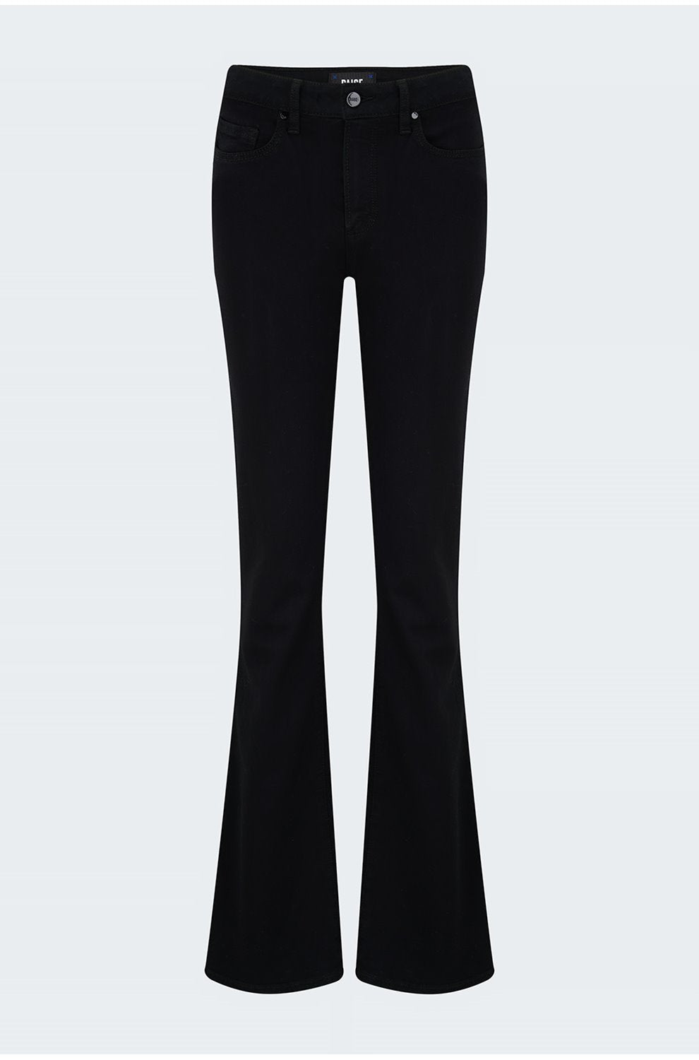 High Rise Laurel Canyon Bootcut Jean in Black Shadow