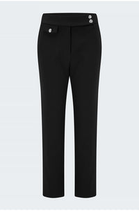 Renzo Pant in Black Silver