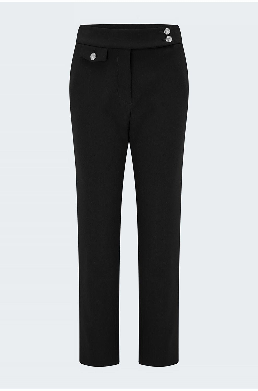 Renzo Pant in Black Silver
