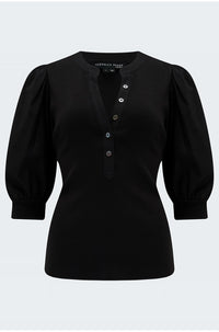 Coralee Top in Black