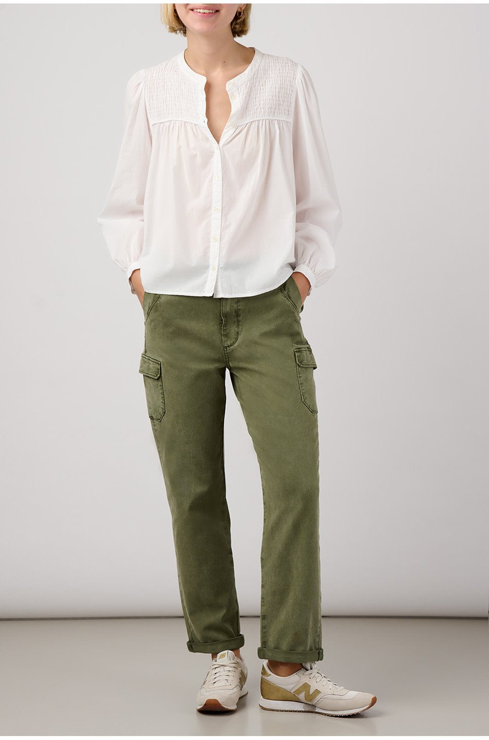 Drew Cargo in Vintage Ivy Green
