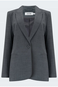 Jamie Wool Blazer in Grey