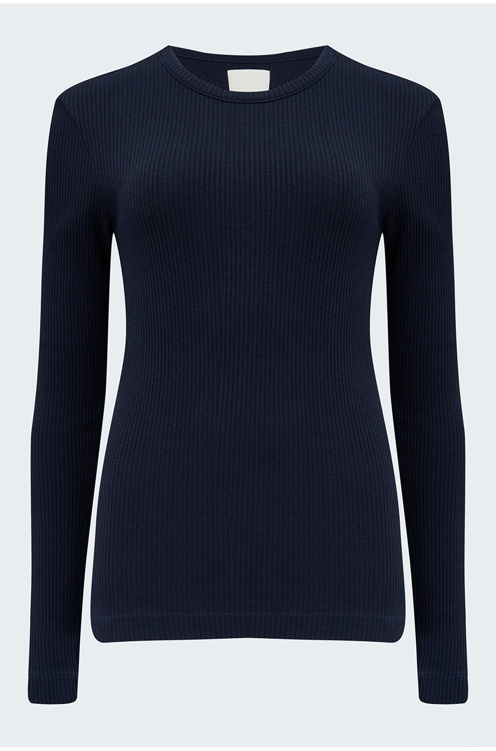 Bina Crew Neck Top in Navy