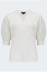 Jewel Top in White