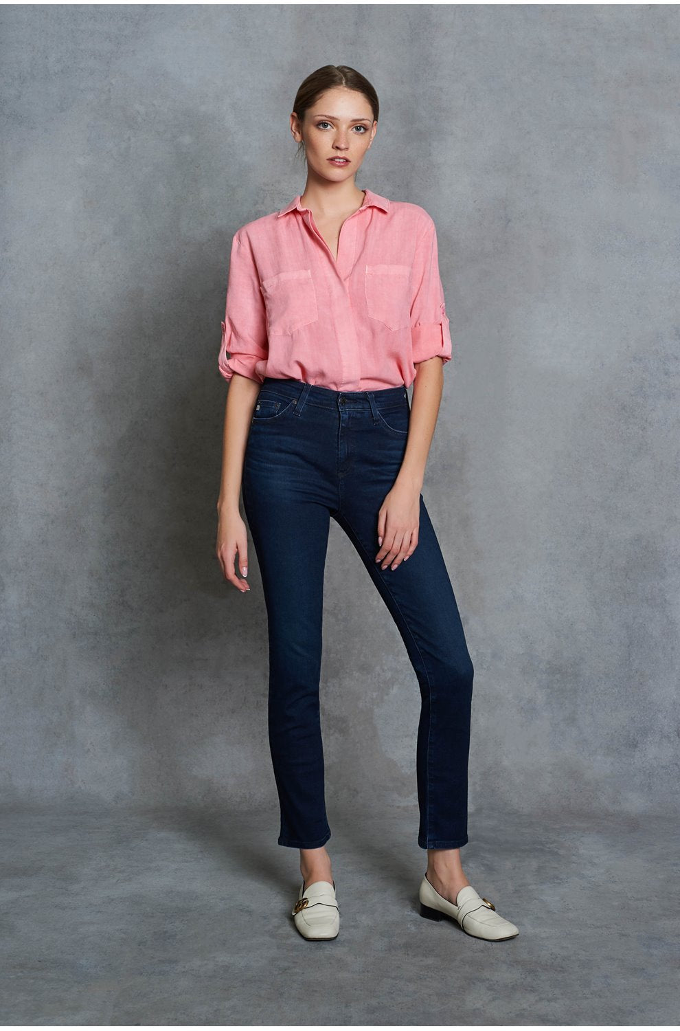 Mari Straight Jean in 3 Years High Rise