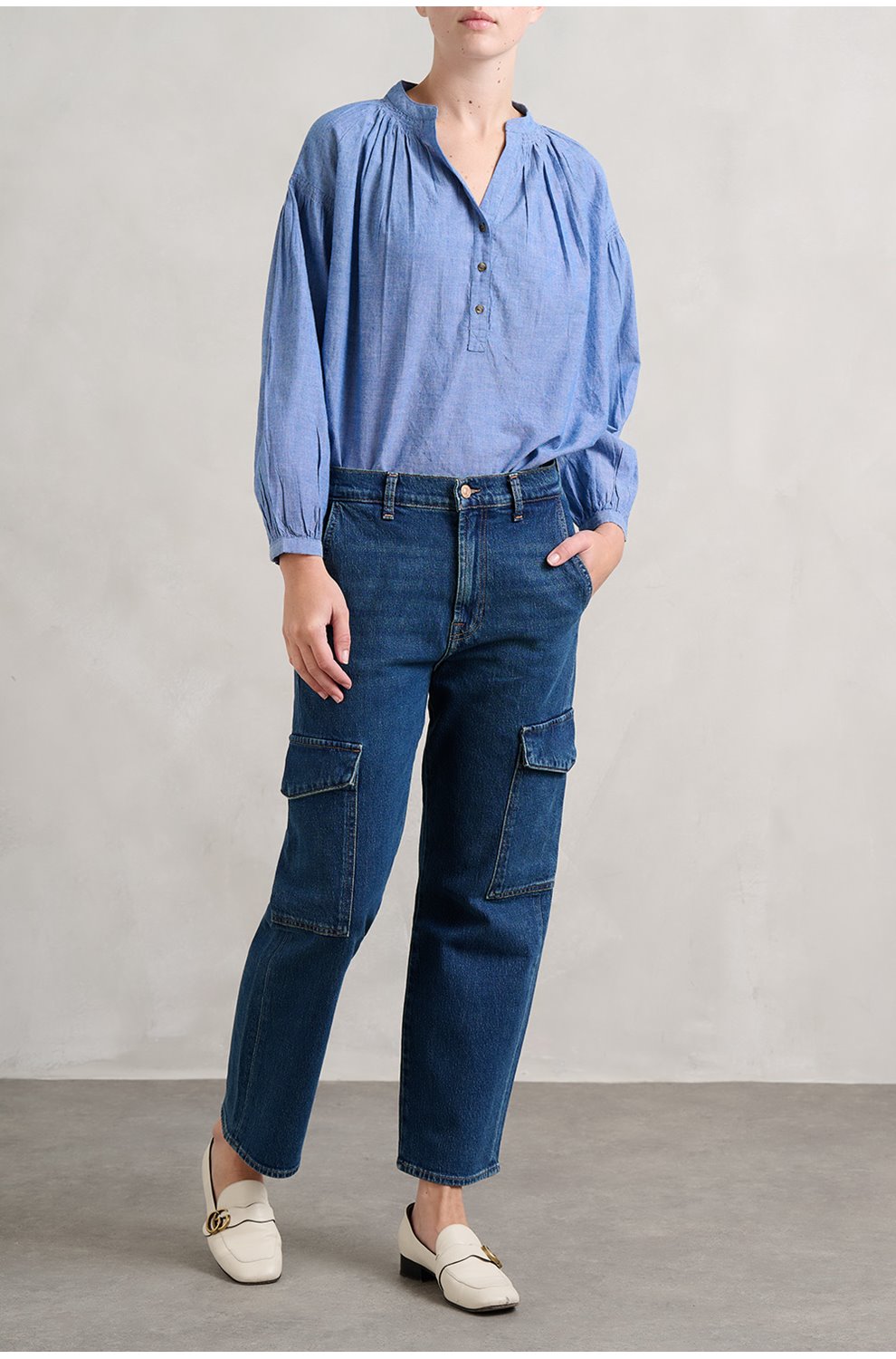 Logan Cargo in Bluebell