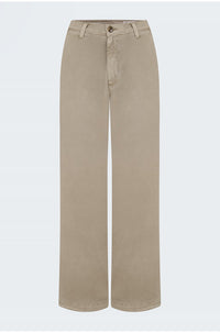 Caden Straight Tailored Trouser in Sulfur Desert Taupe