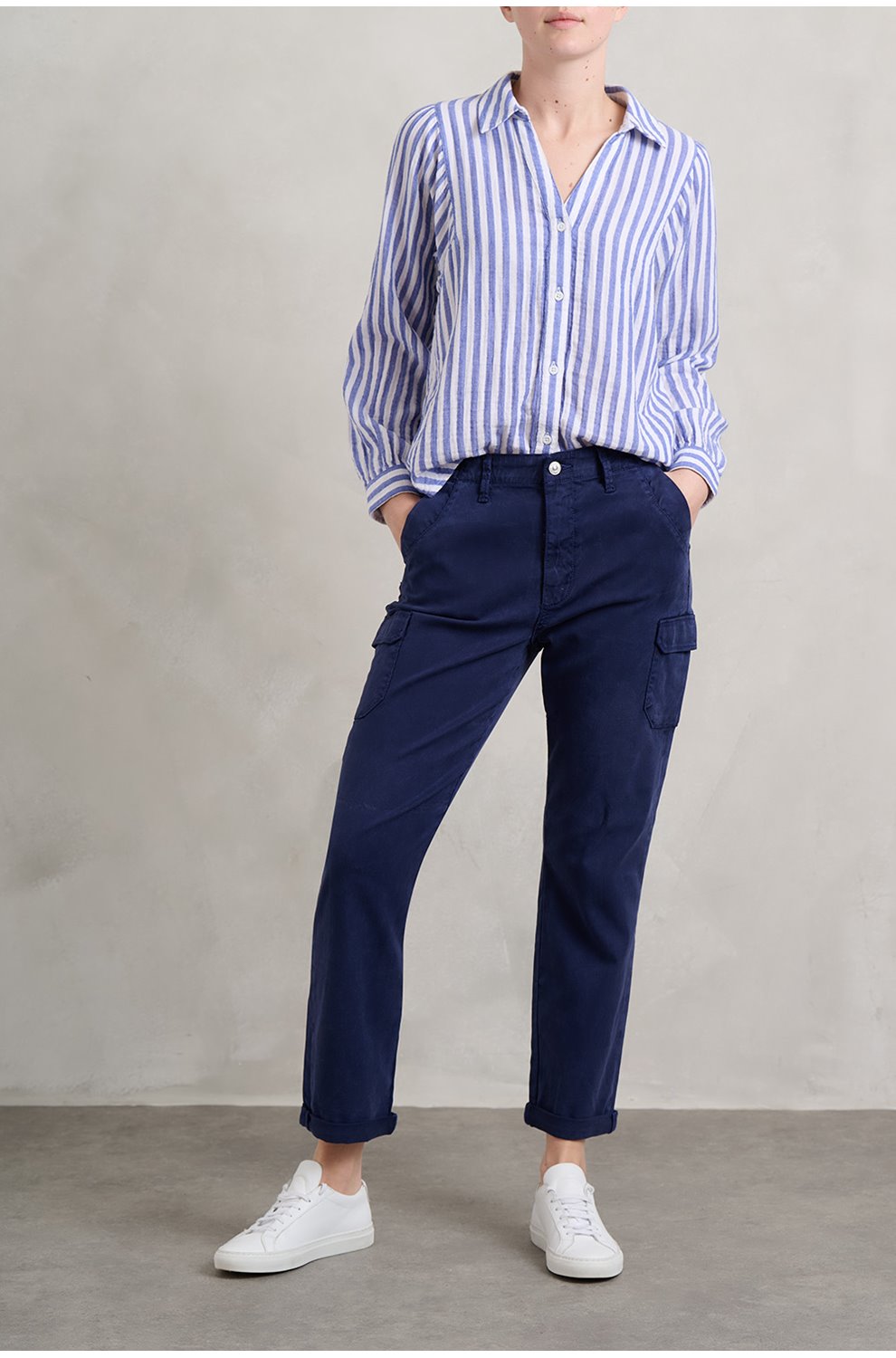 Drew Cargo in Navy