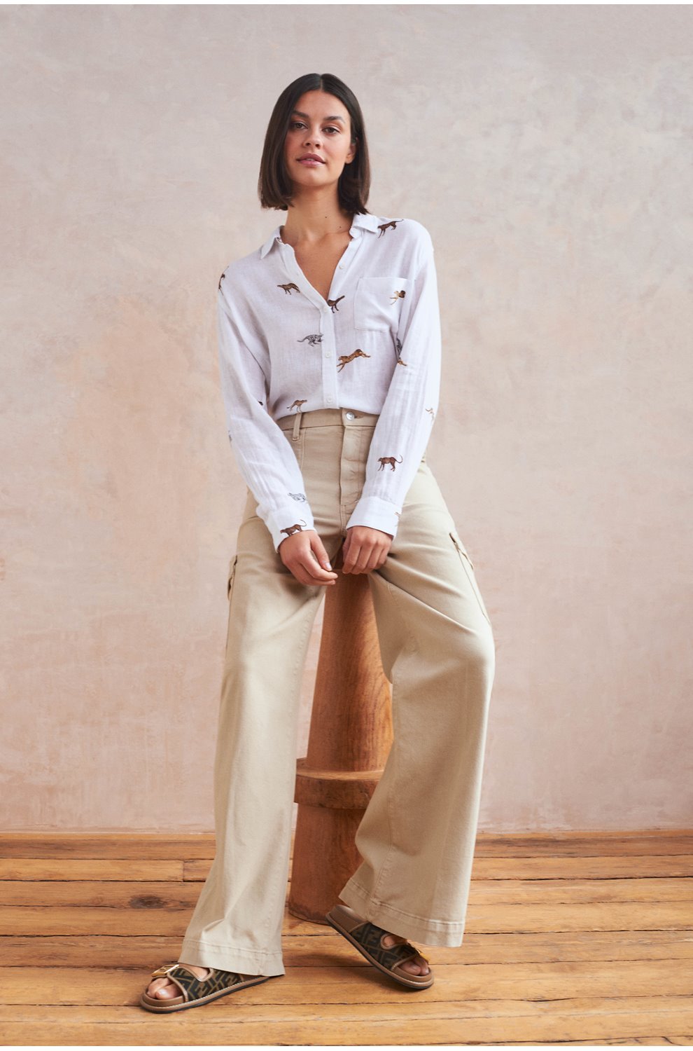 Harper Utility Pocket in Vintage Soft Sand