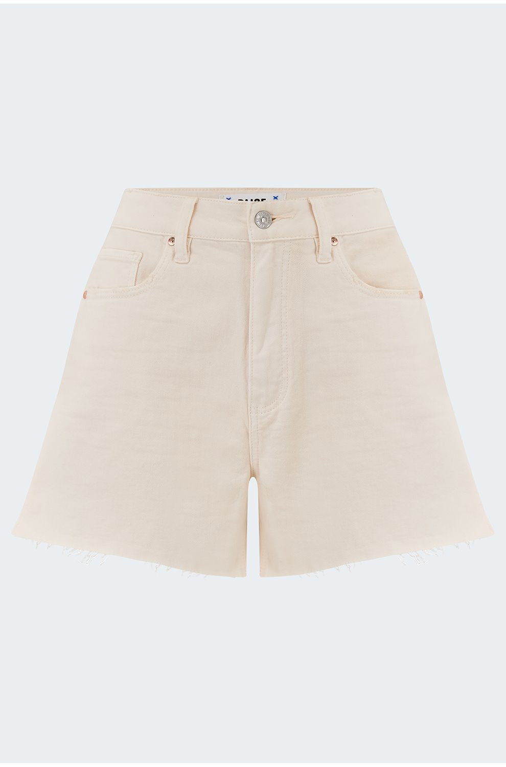 Dani Raw Hem Short in Light Blonde Distressed