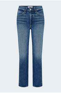 Sarah Straight Ankle Jean in Familia