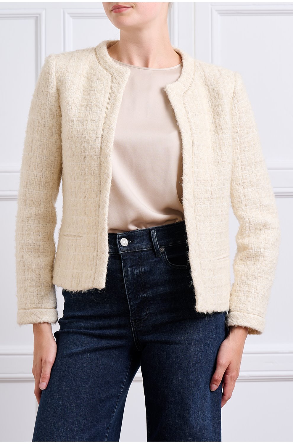 Figi Jacket in Chanel Cream