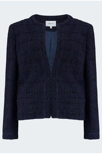 Figi Jacket in Chanel Navy