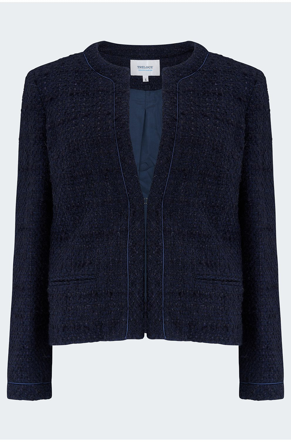 Figi Jacket in Chanel Navy