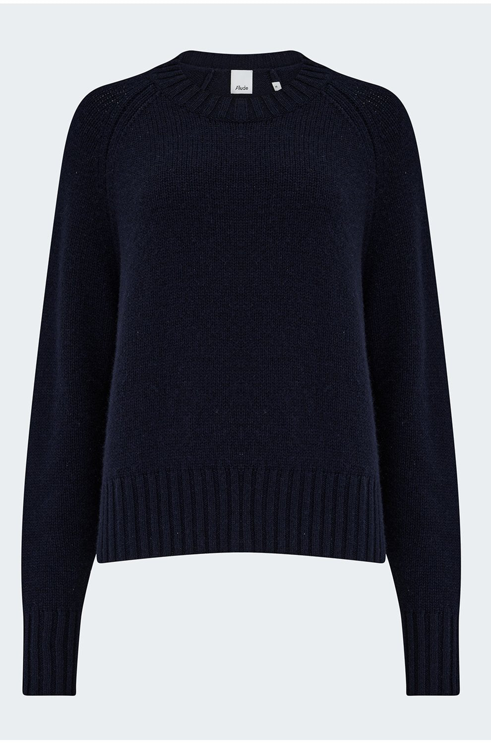 Crew Neck Jumper in Navy