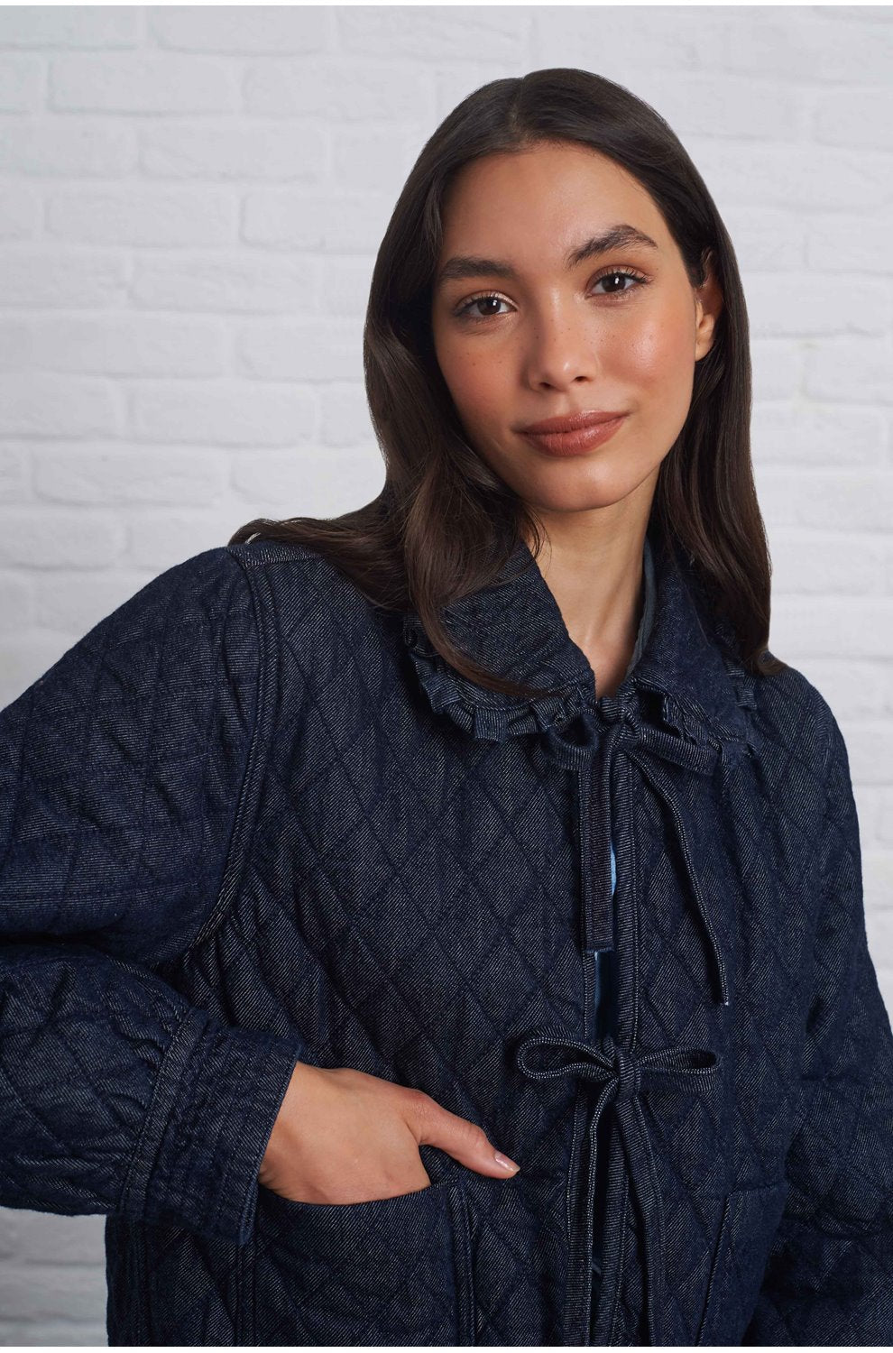 Heidi Jacket in Indigo Rinse