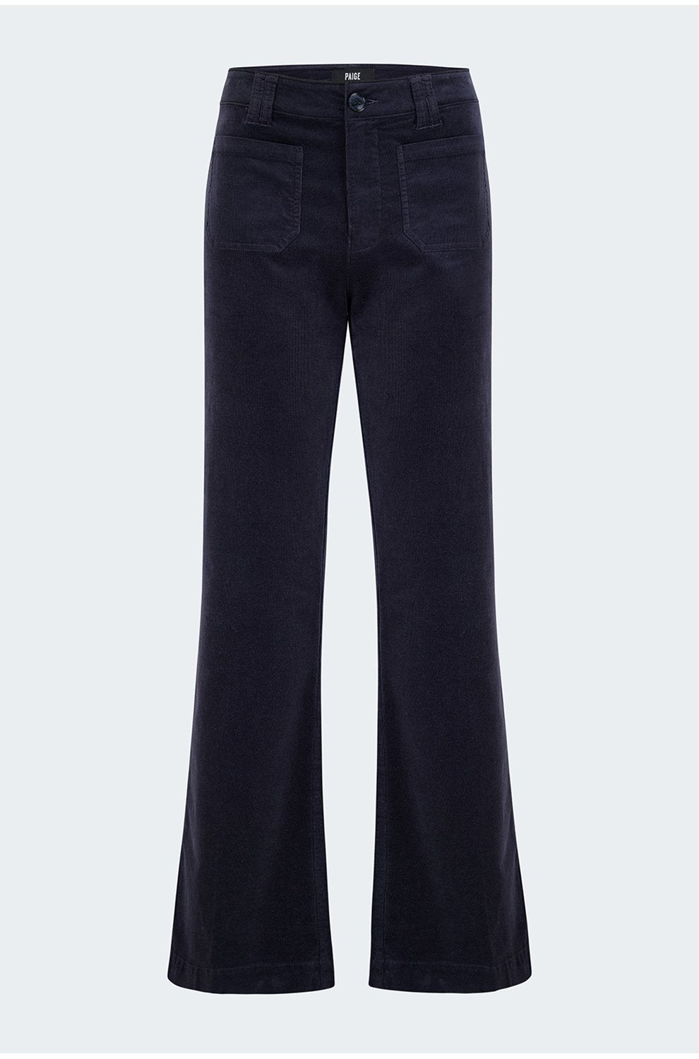 Leenah Wide Jean with Patch Pockets in Deep Anchor Cord
