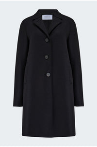 Boxy Coat in Black