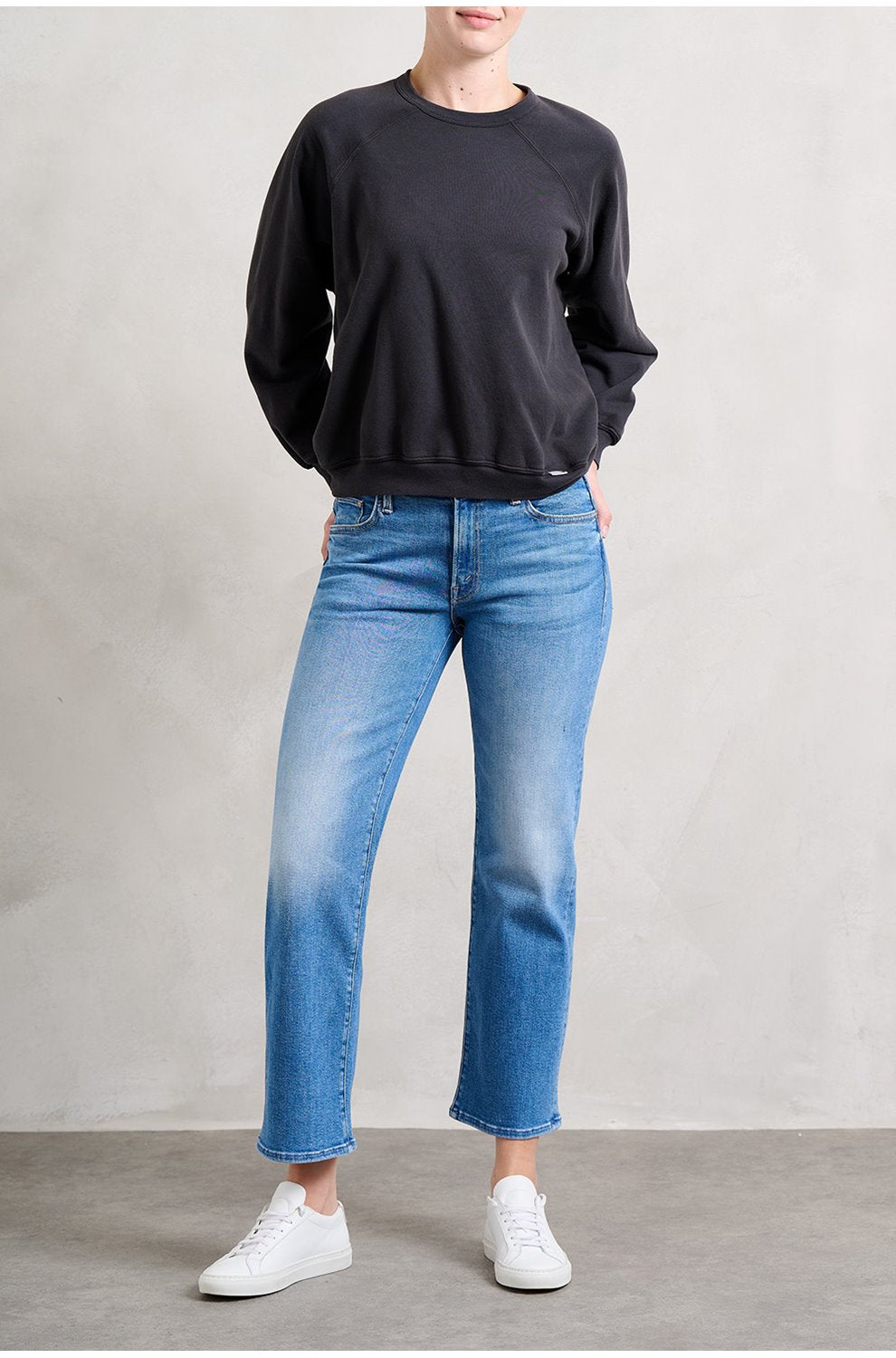 The Mid Rise Rambler Zip Ankle in Out Of The Blue