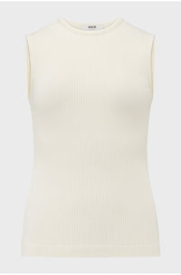 Binx Tank Top in Oat Milk