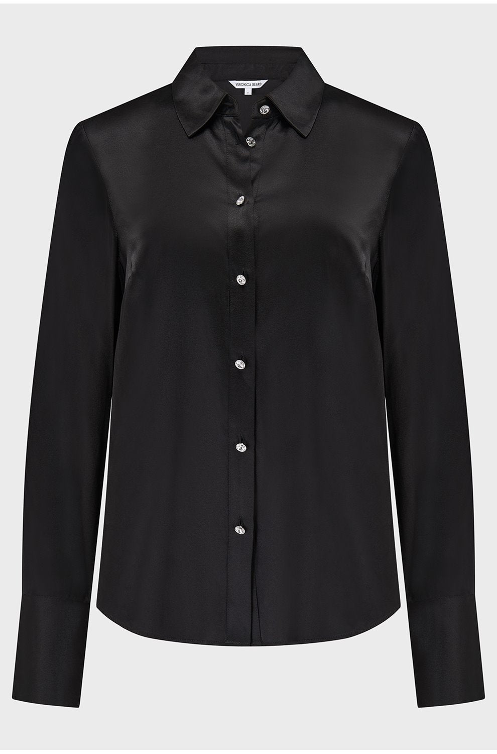 Monique Silk Shirt in Black