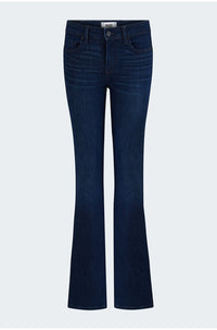 High Rise Laurel Canyon Bootcut Jean in Snap Dragon