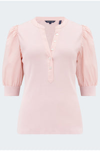 Coralee Top in Pink Clay