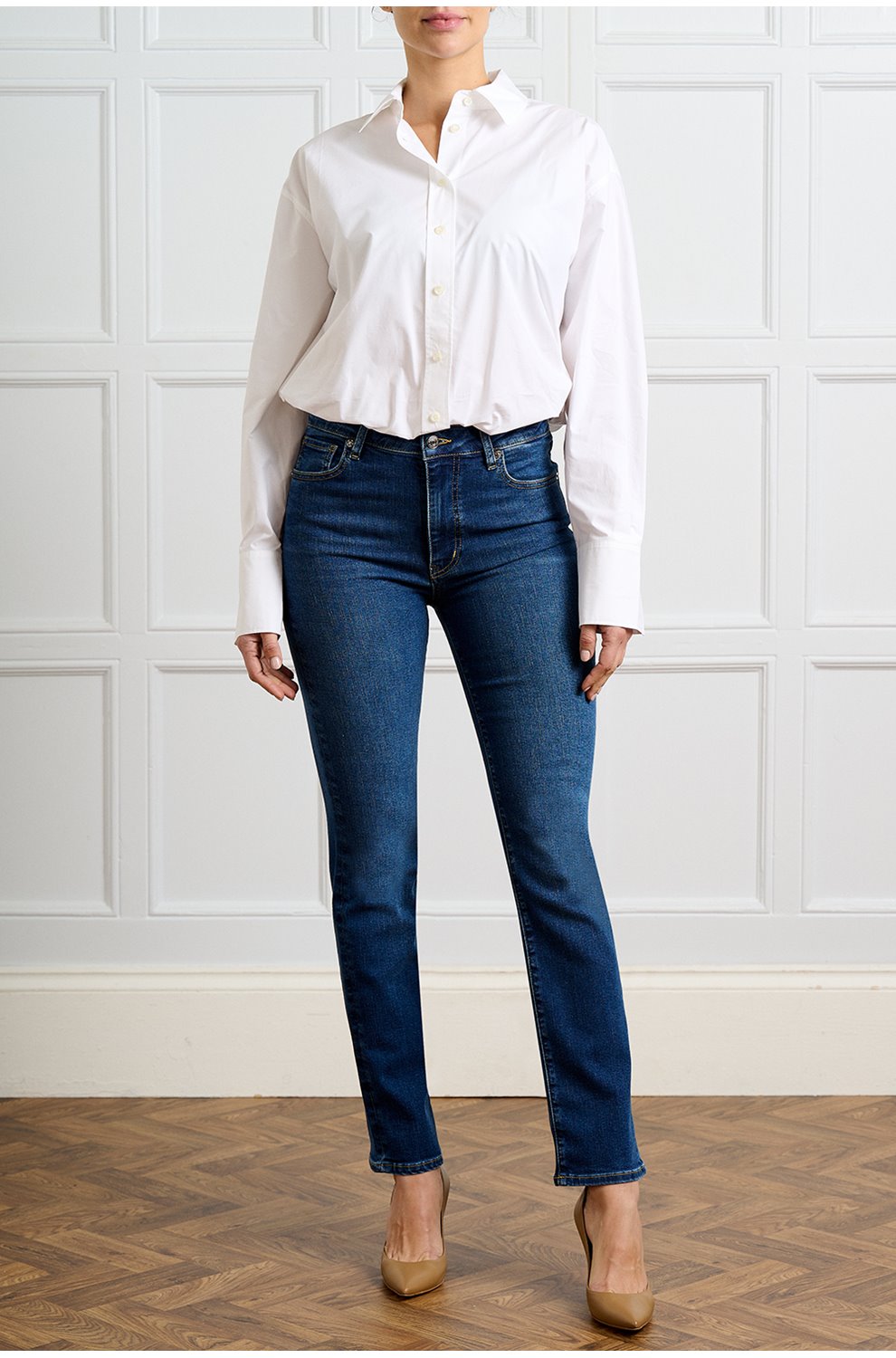 The Pencil Straight Jean in Femma
