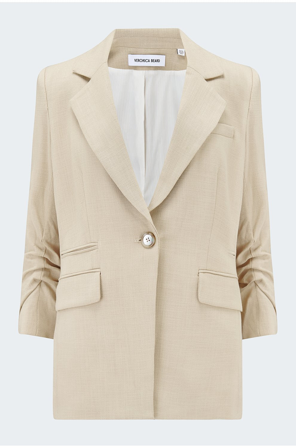 Battista Dickey Jacket in Stone Khaki