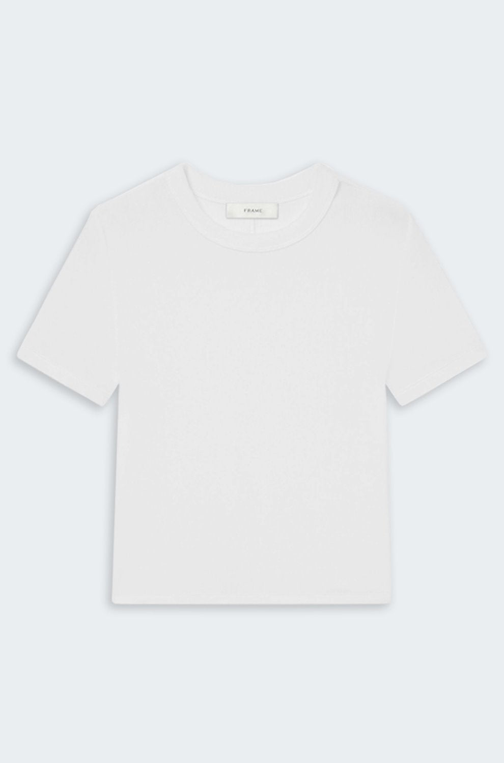The Rib Baby Tee in White