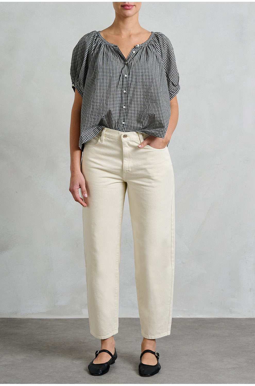 The Candle Jean in Butter