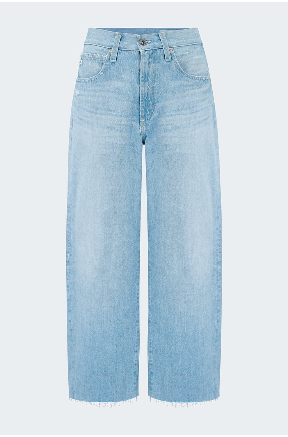 Hattie Crop Barrel Leg in Sunrise