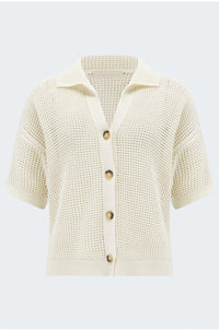 Edelweiss Top in Ecru