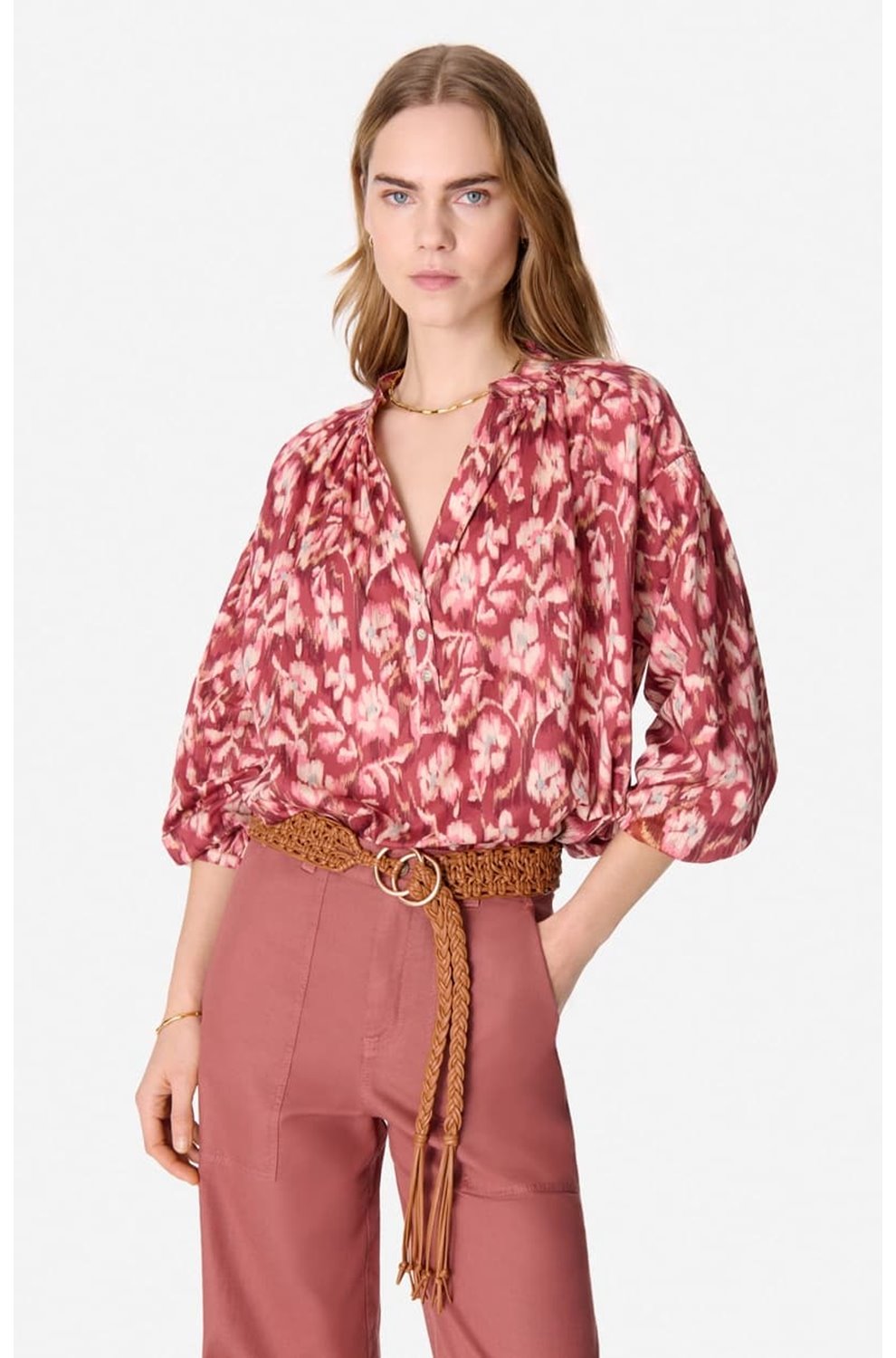 Nipoa Blouse in Floral