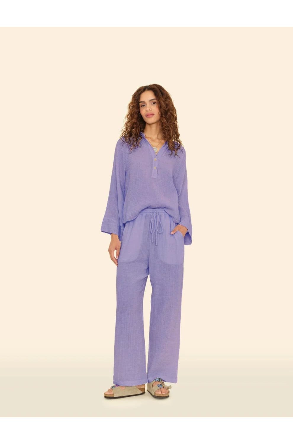 Devon Pant in Skipper Blue