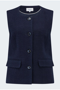 Gilet in Navy